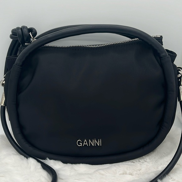 Ganni Handbags - Ganni Knot Mini Bag in Black